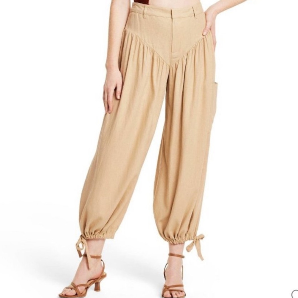 Fe Noel Yoke High Rise Pants NWT